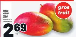 Metro GROSSE MANGUE ROUGE | LARGE RED MANGO offer