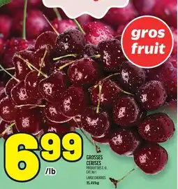 Metro GROSSES CERISES | LARGE CHERRIES offer