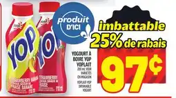 Metro YOGOURT À BOIRE YOP YOPLAIT | YOPLAIT YOP DRINKABLE YOGURT offer