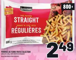 Metro POMMES DE TERRE FRITES SELECTION | SELECTION FRENCH FRIED POTATOES offer