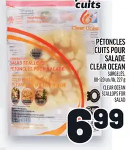 Metro PÉTONCLES CUITS POUR SALADE CLEAR OCEAN | CLEAR OCEAN SCALLOPS FOR SALAD offer