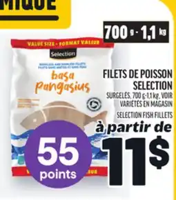Metro FILETS DE POISSON SELECTION | SELECTION FISH FILLETS offer