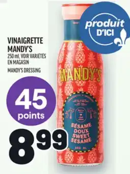 Metro VINAIGRETTE MANDY'S | MANDY'S DRESSING offer