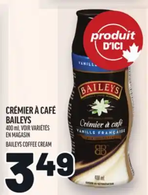 Metro CRÉMIER À CAFÉ BAILEYS | BAILEYS COFFEE CREAM offer