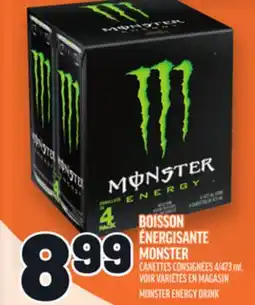 Metro BOISSON ÉNERGISANTE MONSTER | MONSTER ENERGY DRINK offer