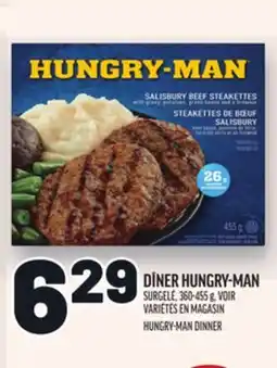 Metro DÎNER HUNGRY-MAN | HUNGRY HUNGRY-MAN DINNER offer