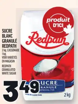 Metro SUCRE BLANC GRANULÉ REDPATH | REDPATH GRANULATED WHITE SUGAR offer