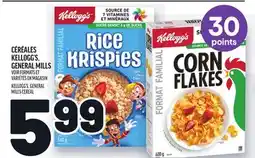 Metro CÉRÉALES KELLOGG'S, GENERAL MILLS | KELLOGG'S, GENERAL MILLS CEREAL offer