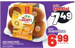 Metro KIWIS JAUNES SUCRÉS | SWEET YELLOW KIWIS offer