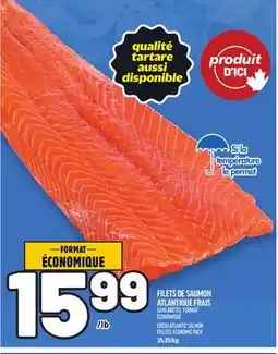 Metro FILETS DE SAUMON ATLANTIQUE FRAIS | FRESH ATLANTIC SALMON FILLETS offer