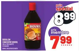 Metro BOUILLON CONCENTRÉ BOVRIL | BOVRIL CONCENTRATED BROTH offer