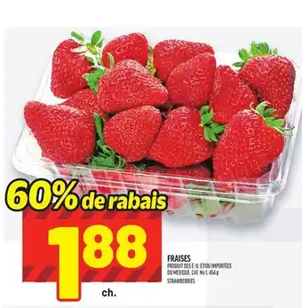 Metro FRAISES | STRAWBERRIES offer