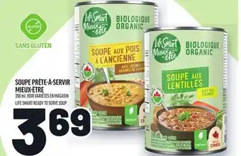 Metro SOUPE PRÊTE-À-SERVIR MIEUX-ÊTRE | LIFE SMART READY TO SERVE SOUP offer