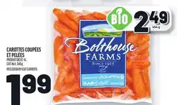 Metro CAROTTES COUPÉES ET PELÉES | PEELED BABY-CUT CARROTS offer