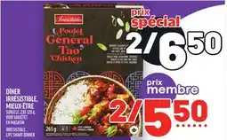 Metro DÎNER IRRÉSISTIBLE, MIEUX-ÊTRE | IRRÉSISTIBLE, LIFE SMART DINNER offer