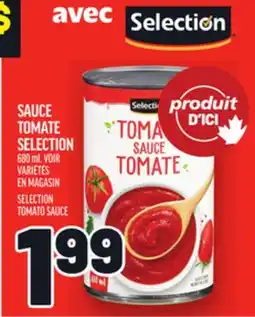 Metro SAUCE TOMATE SELECTION | SELECTION TOMATO SAUCE offer