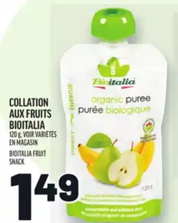 Metro COLLATION AUX FRUITS BIOITALIA | BIOITALIA FRUIT SNACK offer
