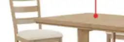 The Brick Aspen Dining Table with 80-104 Extension, Trestle Base - Natural offer