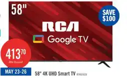 The Brick RCA 58 4K Roku Smart TV offer