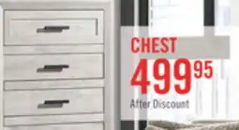 The Brick Lark Bedroom Chest of Drawers, 5-Drawer, 35W x 47H - Rustic White offer
