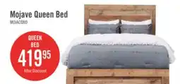 The Brick Mojave Panel Bed with Headboard & Frame, Rustic, Brown - Queen Size offer
