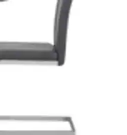 The Brick Jaye Dining Chair with Vegan-Leather Fabric, Metal - Grey offer