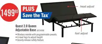 The Brick Quest 2.0 Queen Adjustable Base offer