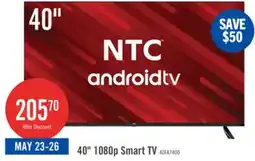 The Brick NTC 40 1080p HD Smart Android TV offer