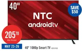 The Brick NTC 40 1080p HD Smart Android TV offer