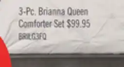 The Brick Brianna Light Grey 3-Piece Full/Queen Comforter Set offer