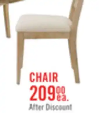 The Brick Aspen Dining Chair with Fabric Seat, Slat-Back - Natural offer
