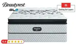 The Brick Beautyrest GL8 Euro Pillowtop Queen Mattress offer