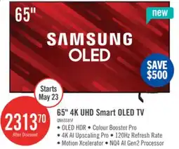 The Brick Samsung 65 S85F 4K OLED Vision AI Smart TV offer