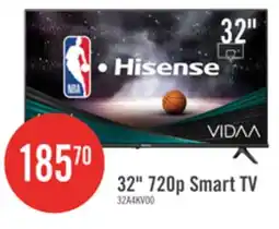 The Brick HISENSE 32 720p HD Full Array LCD 60Hz VIDAA TV (32A4KV) offer