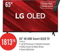 The Brick LG 65 OLED 4K HDR10 120Hz AMD FreeSync webOS Smart TV (OLED65B4PUA) offer