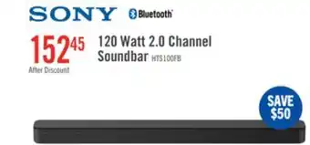 The Brick SONY 2.0 CH Bass Reflex S-Force Front Surround Soundbar offer