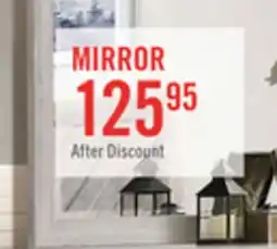 The Brick Lark Bedroom Dresser Mirror - Rustic White offer
