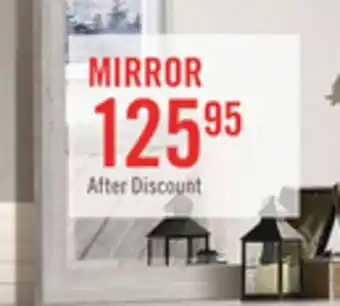 The Brick Lark Bedroom Dresser Mirror - Rustic White offer
