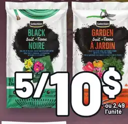 Metro TERRE NOIRE OU À JARDIN SELECTION | SELECTION BLACK OR GARDEN SOIL offer