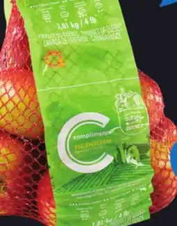 IGA COMPLIMENTS McINTOSH APPLES offer