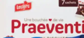 IGA LECLERC PRAEVENTIA COOKIES offer