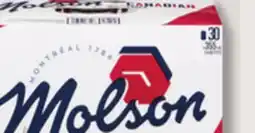 IGA MOLSON CANADIAN BEER offer