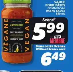 IGA COMMENSAL PASTA SAUCE offer