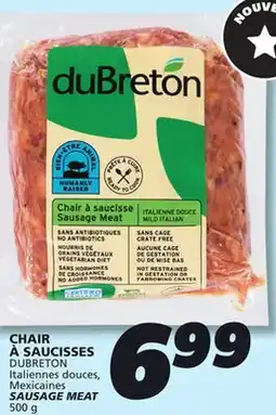 IGA DUBRETON SAUSAGE MEAT offer