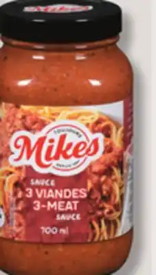 IGA MIKES PASTA SAUCE offer