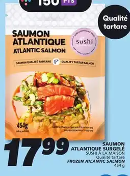 IGA SUSHI À LA MAISON FROZEN ATLANTIC SALMON offer