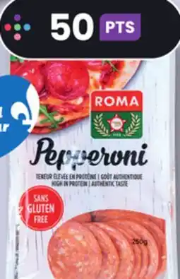 IGA ROMA SLICED PEPPERONI offer