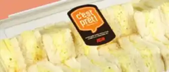 IGA C'EST PRÊT! SANDWICH PLATTER, STUFFED ROLLS OR CRESCENT ROLLS offer