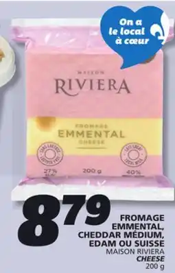 IGA MAISON RIVIERA CHEESE offer
