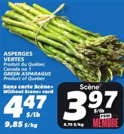IGA GREEN ASPARAGUS offer